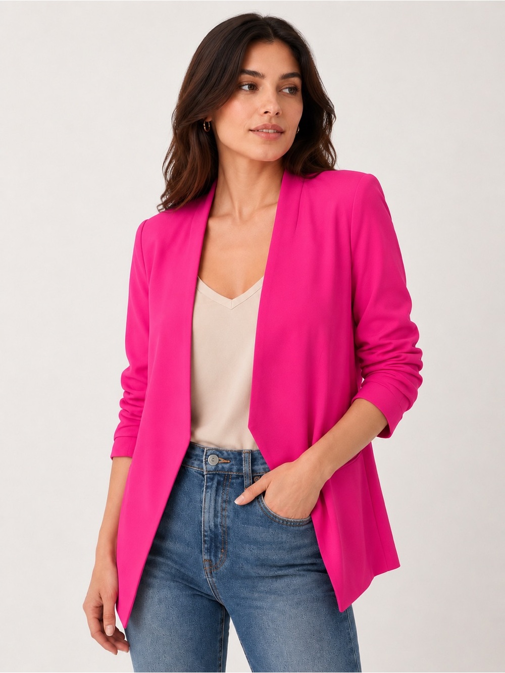 RACHEL ZOE Regular Size Power‎ Blazer